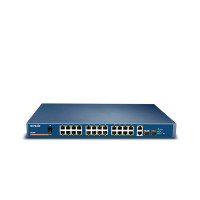 قیمت و خرید سوییچ شبکه مدیریتی 26 پورت + 2 پورت SFP با 24 پورت PoE تندا مدل SS260 | نت ران
